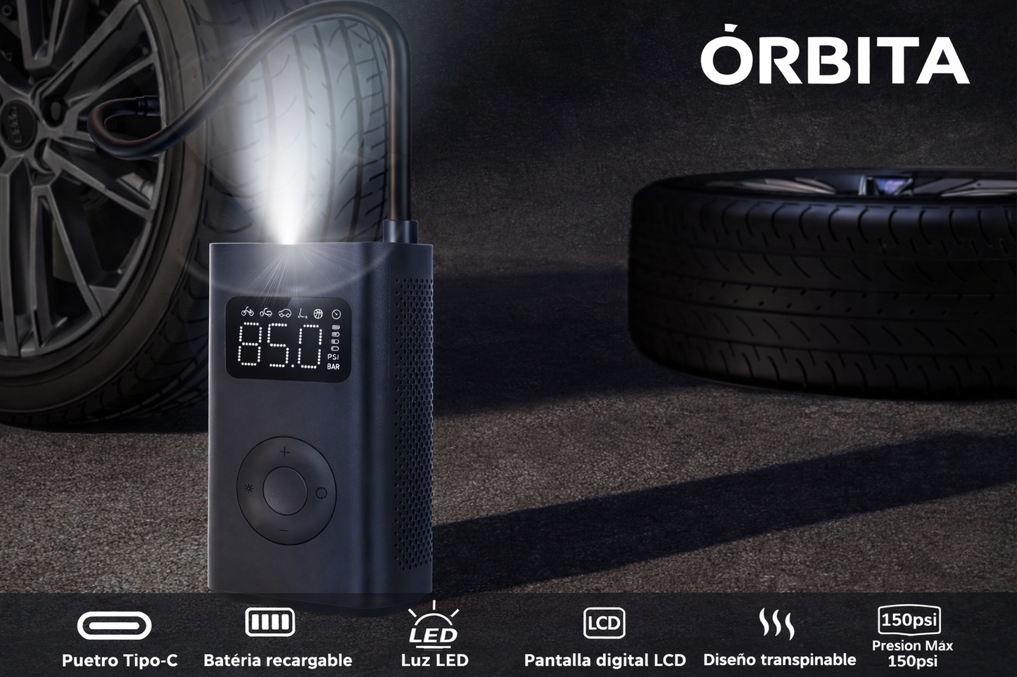 Hinchador electronico